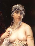 Henri Lucien Doucet Beauty of Harem oil painting